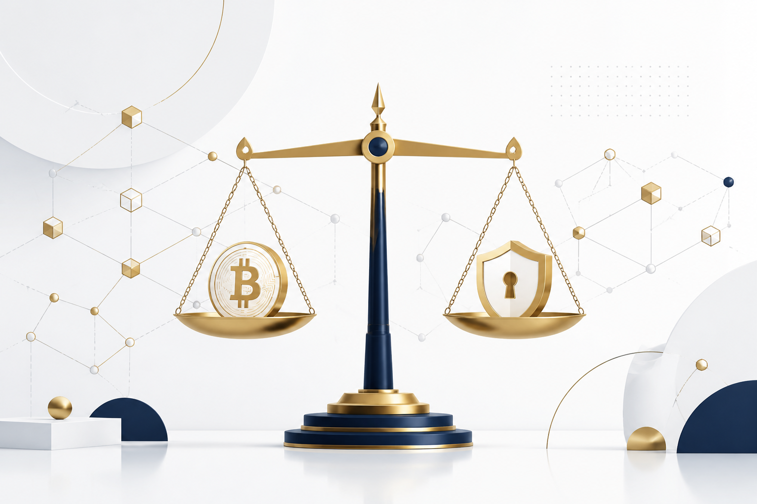 Trust and balance illustration for Swiss crypto recovery counsel